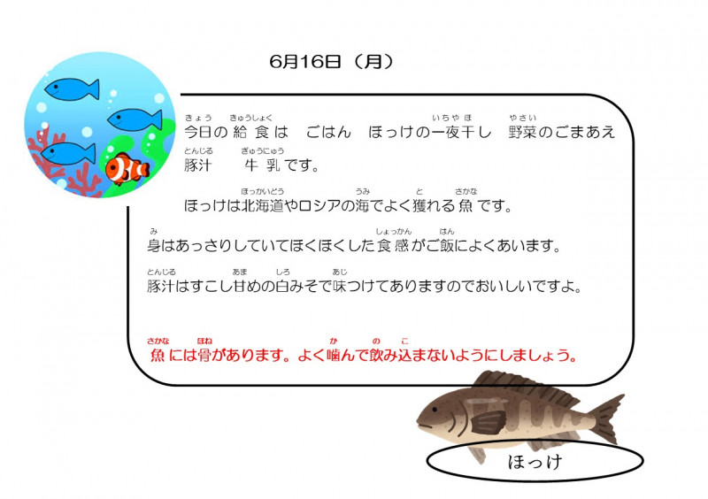 6.16　ほっけ